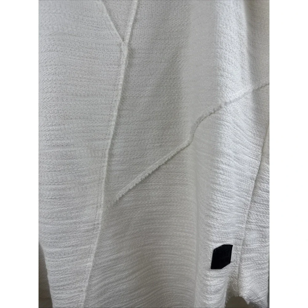 Leif Nelson White Long Sleeve Textured Knit‎ Sweater Men's Size Large